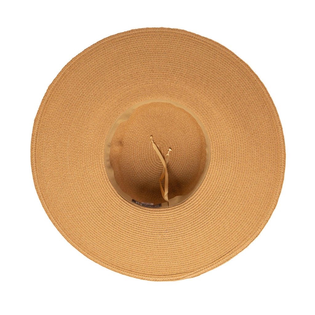 Women's Water Repellent Floppy Hat with Tie
