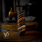 Ultra Exotic Tangerine Crystal (Onyx Table Lamp #34)