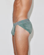 Undertone Dash Brief Dark Sage Green