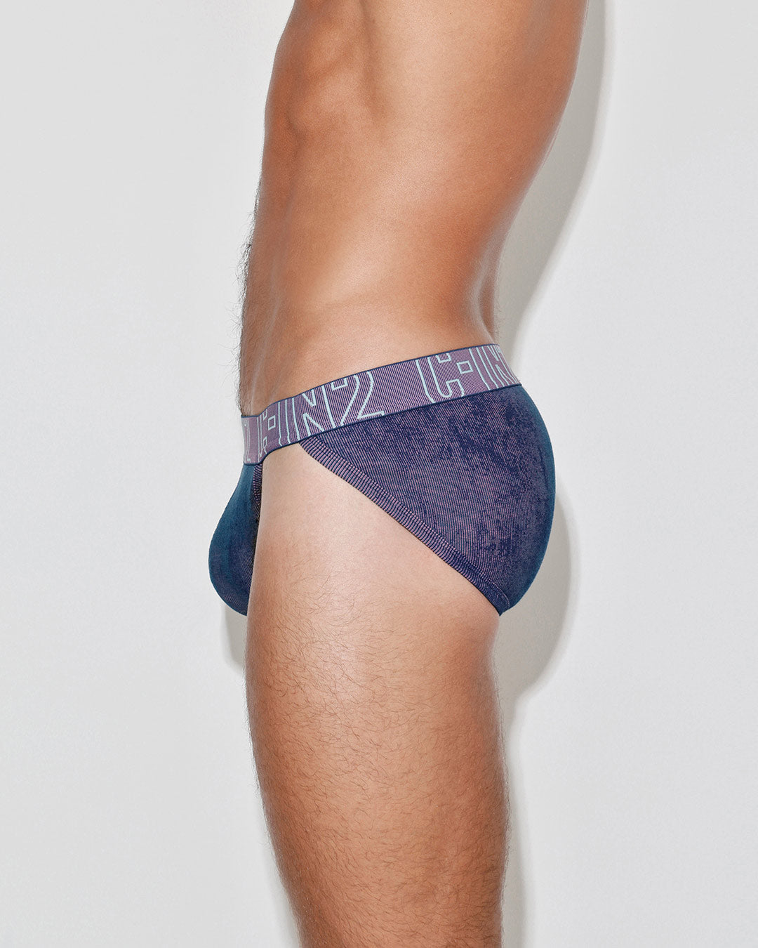 Undertone Dash Brief Blueberry Pink
