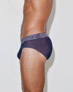 Undertone Low Rise Brief Blueberry Pink