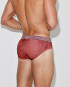 Undertone Low Rise Brief Poppy Red