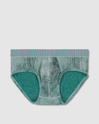 Undertone Mid Rise Brief Dark Sage Green