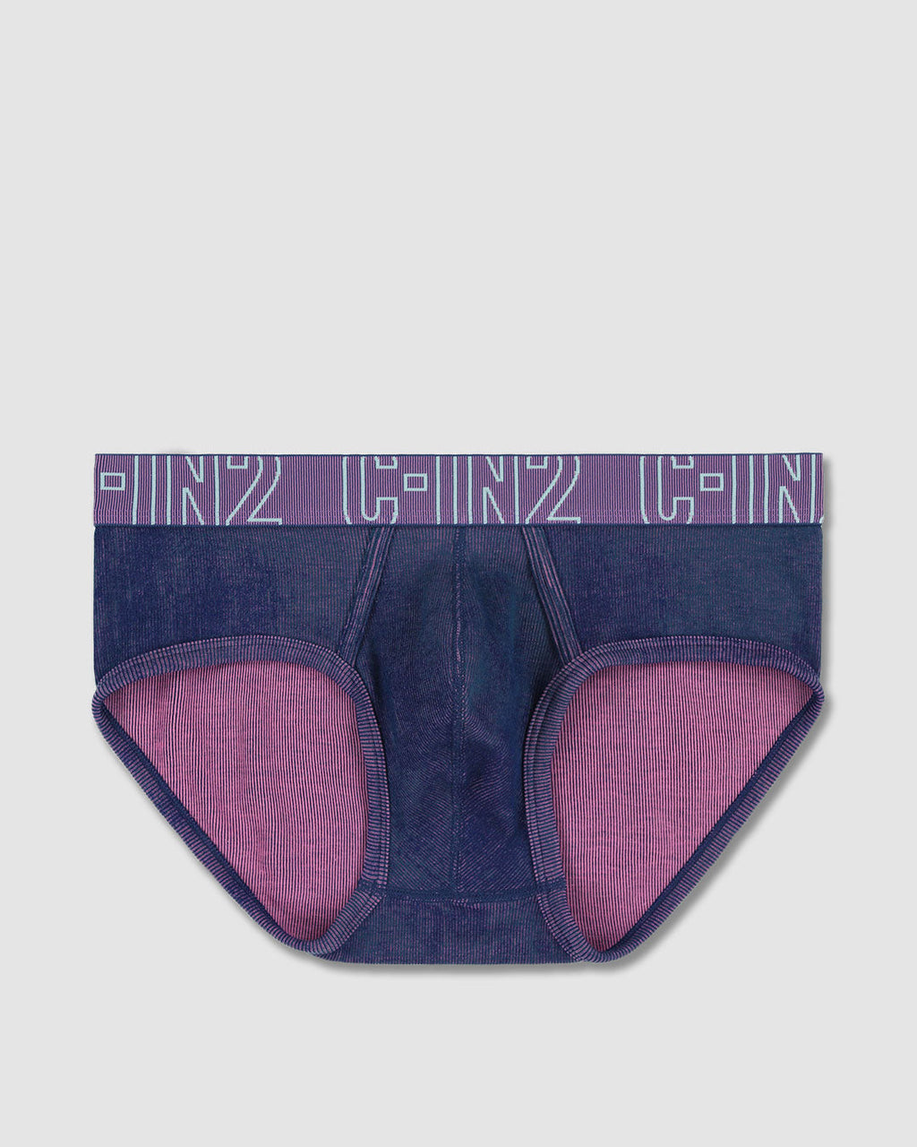 Undertone Mid Rise Brief Blueberry Pink