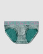 Undertone Low Rise Brief Dark Sage Green