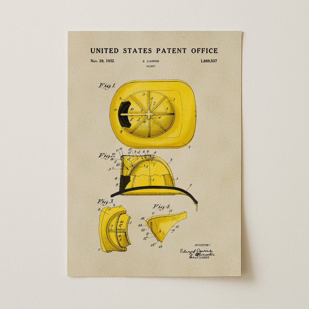 Yellow Fire Helmet (1932)