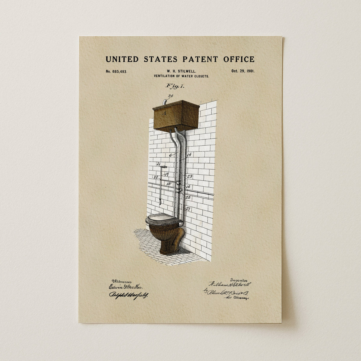 Vintage Water Closet (1901)