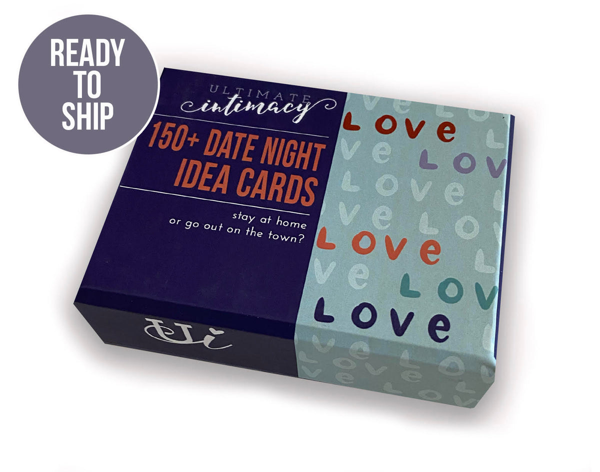 5 Card Decks (Ultimate Intimacy Bedroom Game, Conversation Starters, 150+ Date Night Ideas, Truth or Dare Game, and Romantic and Sexy Coupon Book