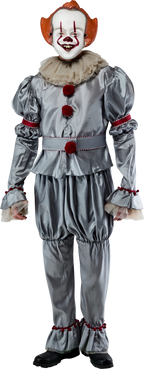 IT the Movie Chapter 2 Version Pennywise Adult Vacuform Mask