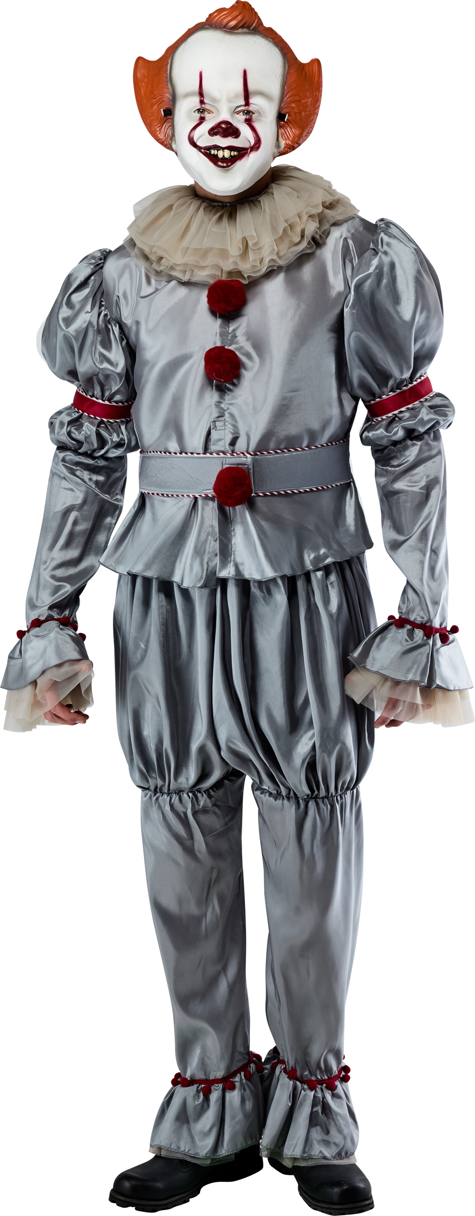 IT the Movie Chapter 2 Version Pennywise Adult Vacuform Mask