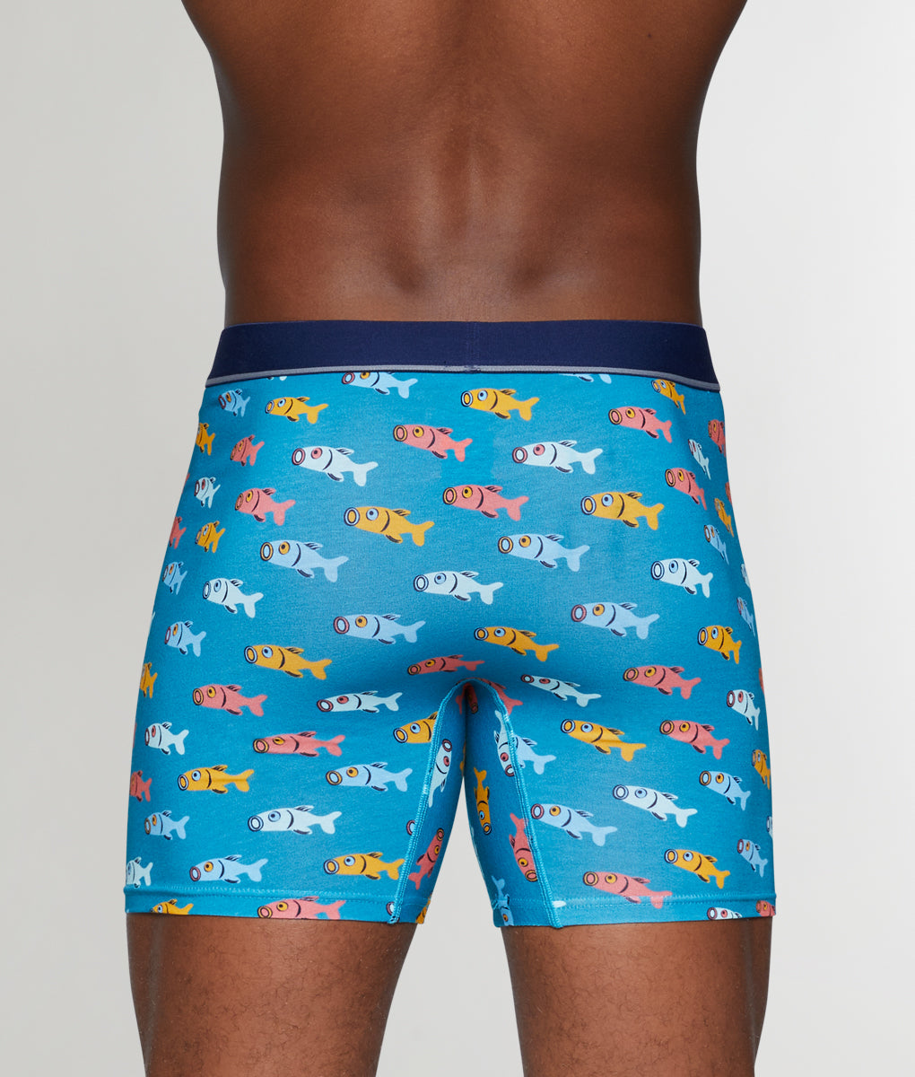 Unsimply Stitched Fish Boxer Brief