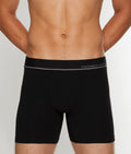 Unsimply Stitched Solid Grey Boxer Brief