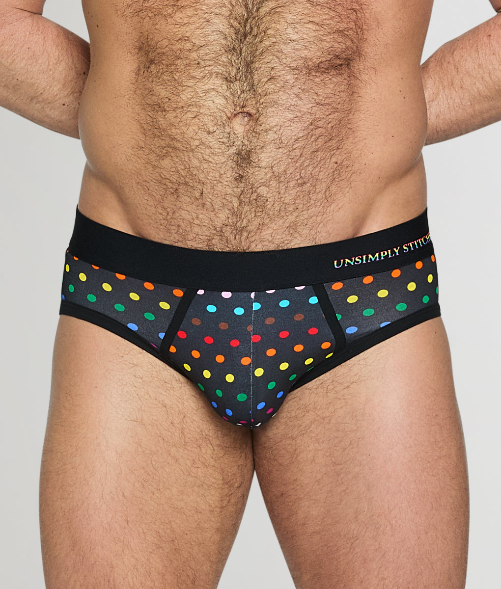 Unsimply Stitched Pride Polka Dot Brief