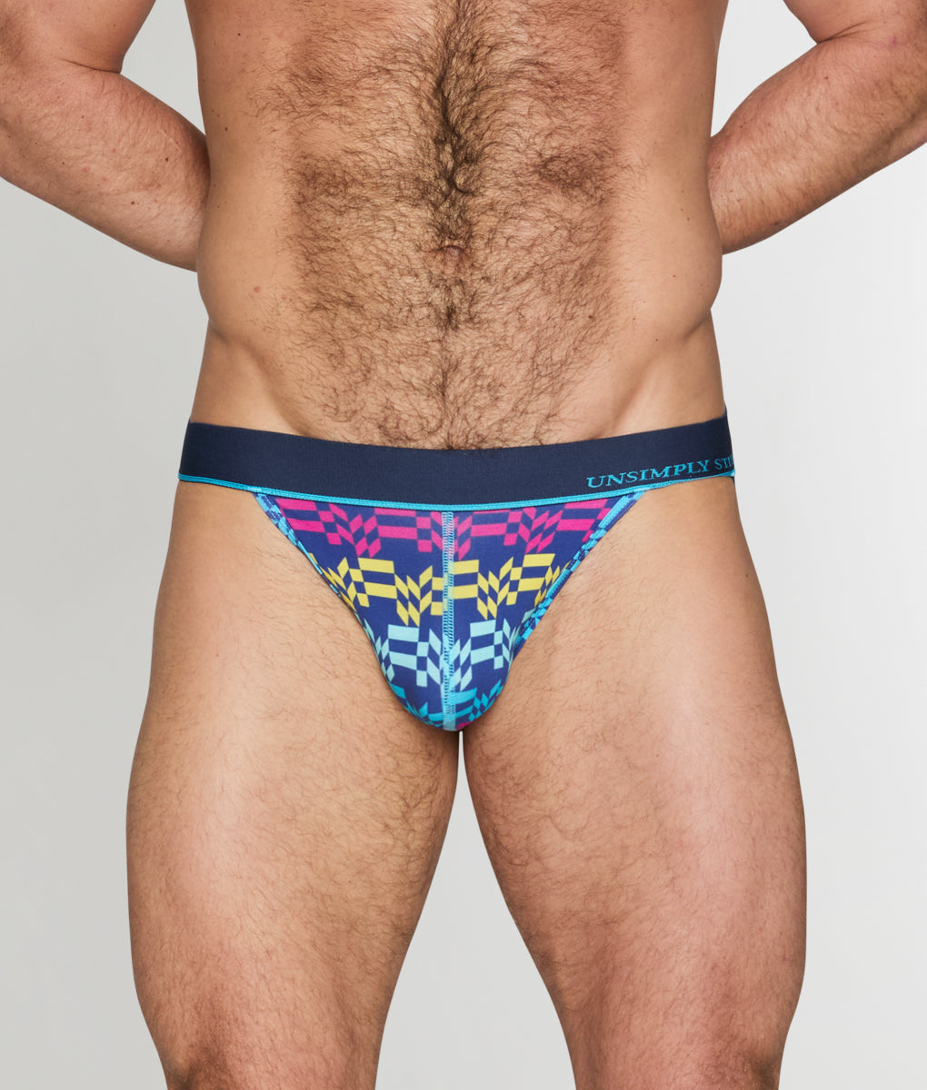Unsimply Stitched Retro Stripe Jockstrap