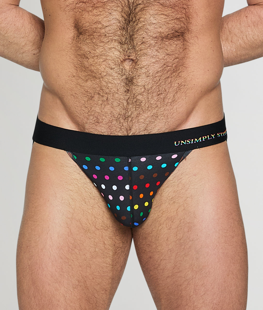 Unsimply Stitched Pride Polka Dot Jockstrap