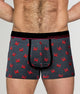 Grey Black Red