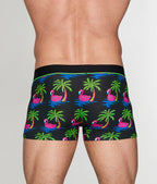 Unsimply Stitched Flamingo Palm Tree Trunk