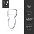 Professional Stainless Steel Citrus Peeler