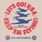 U.S. Air Force™ Let's Go USA! Tee | Officially Licensed