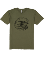 U.S. Army® Est. 1775 Military Green Historical Tee | Officially Licensed