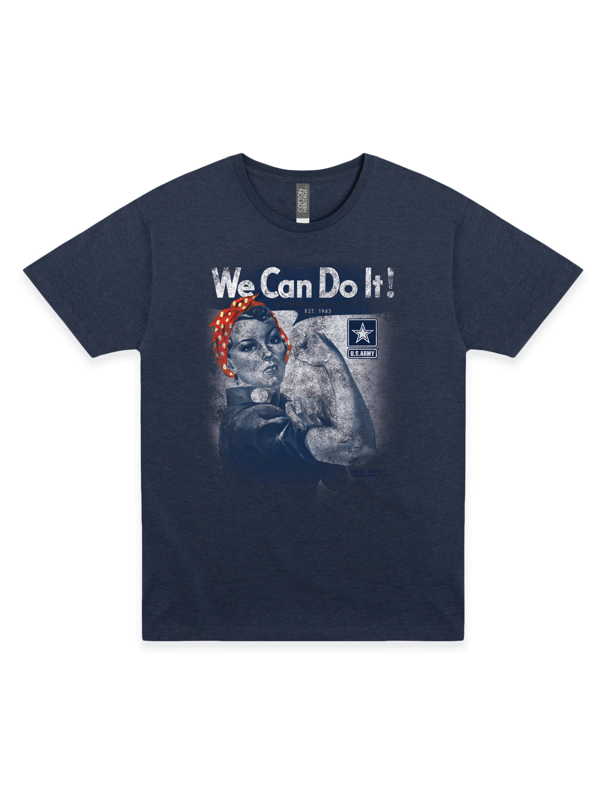 U.S. Army® Rosie the Riveter Women's Army Corps Historical Tee | Officially Licensed