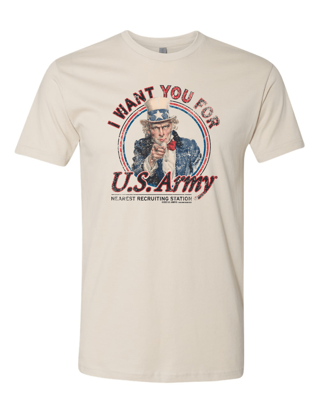 U.S. Army® Uncle Sam | I want YOU Historical War Poster Tee | Officially Licensed