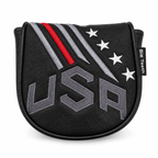 USA Red Stripe DF3 Center-Shaft Mallet Putter Cover