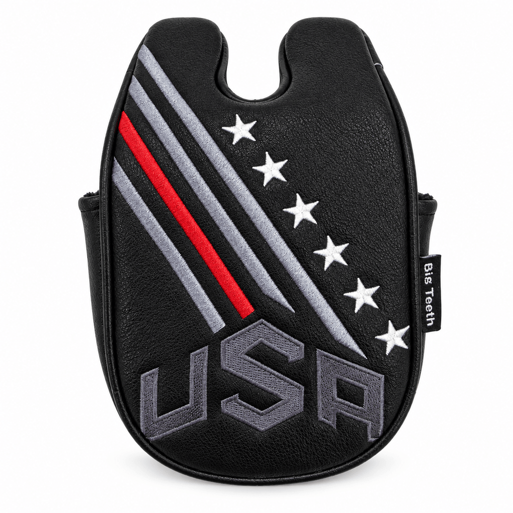 USA Red Stripe DF3 Center-Shaft Mallet Putter Cover