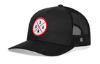 USA Trucker Hat  |  White-Red-Blue America Snapback