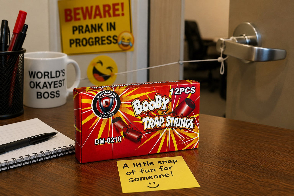 5-PACK - 60 BOOBY TRAP STRINGS 💥 💣 Funny Classic Joke Gag Pranks