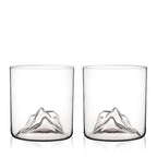 Mountain Crystal Tumblers Set of 2