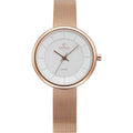 Obaku Women's Lys White Dial Watch - V206LRVWMV