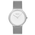 Obaku Women's Note Lille White Dial Watch - V285LECWMC