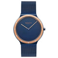 Obaku Women's Note Lille Blue Dial Watch - V285LESLML
