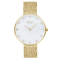 Obaku Women's Glans White Dial Watch - V288LXGWHG