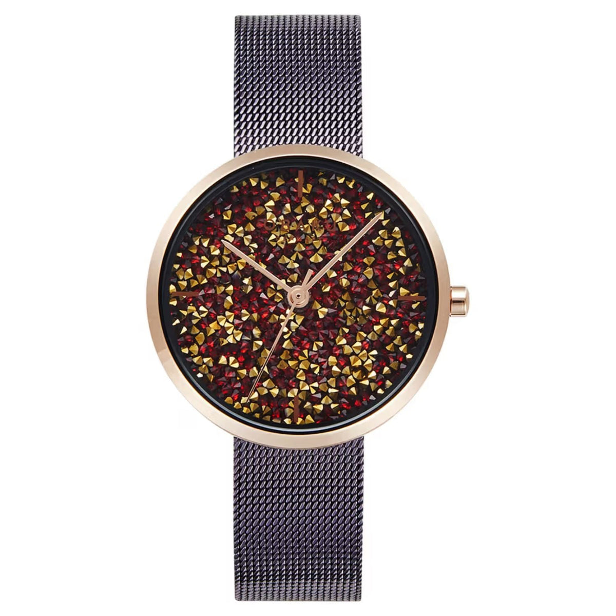 Obaku Women's Glimmer Multicolor Dial Watch - V289LHVNMN