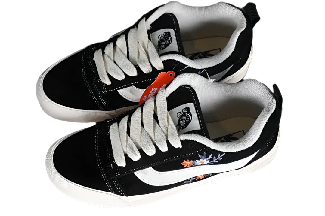 Vans Classics Knu Skool 'Black/White/Flower'