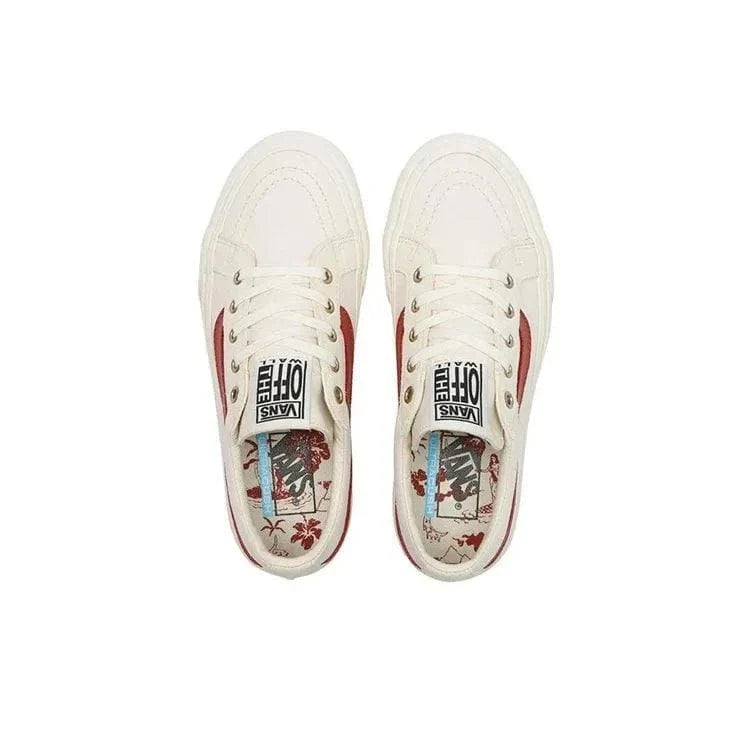 Vans SK8-Low 'White Red'