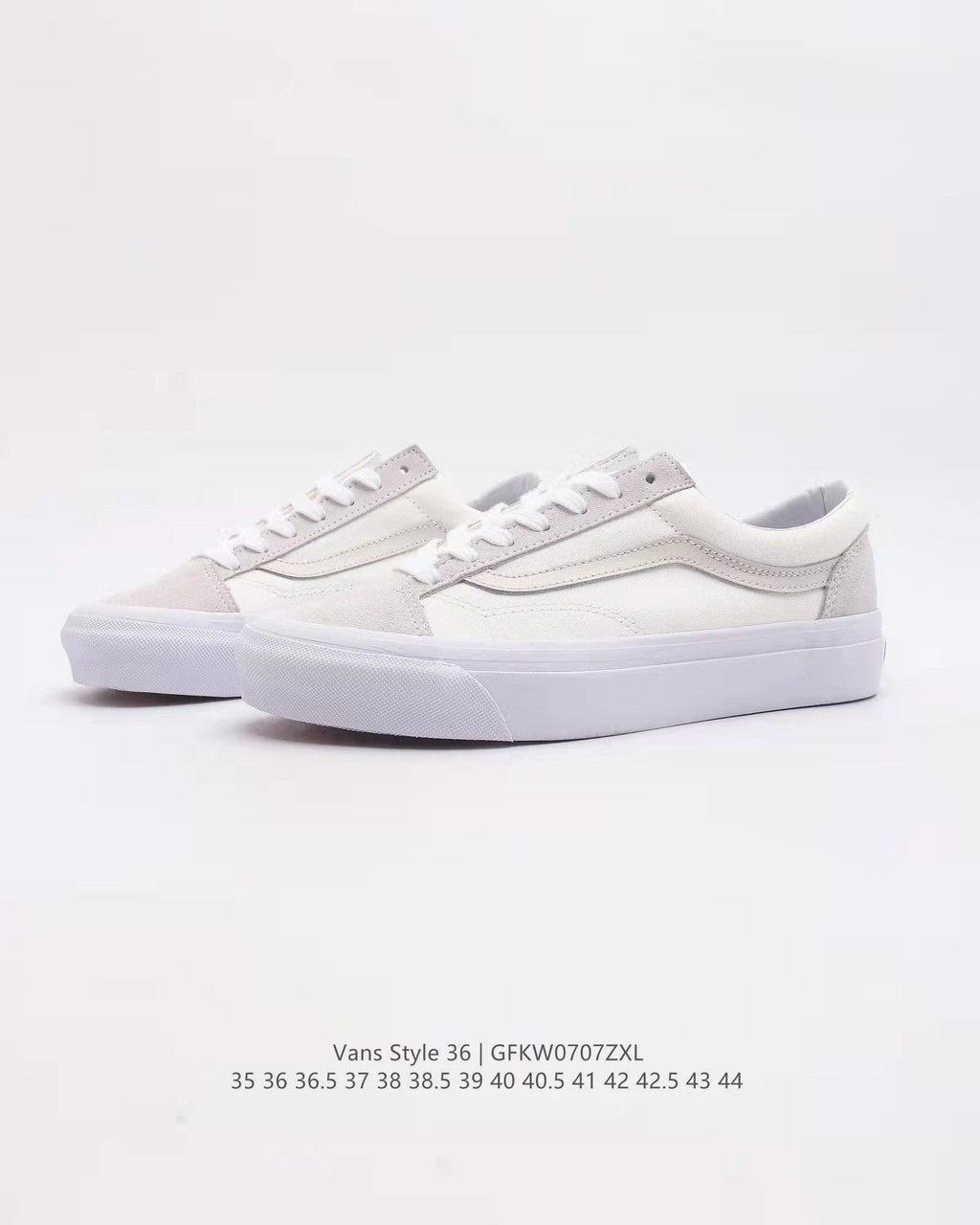Vans Style 36 'Marshmallow True White'