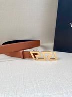 Versace Medusa Belt 'Brown'