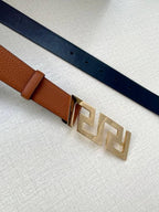 Versace Medusa Belt 'Brown'
