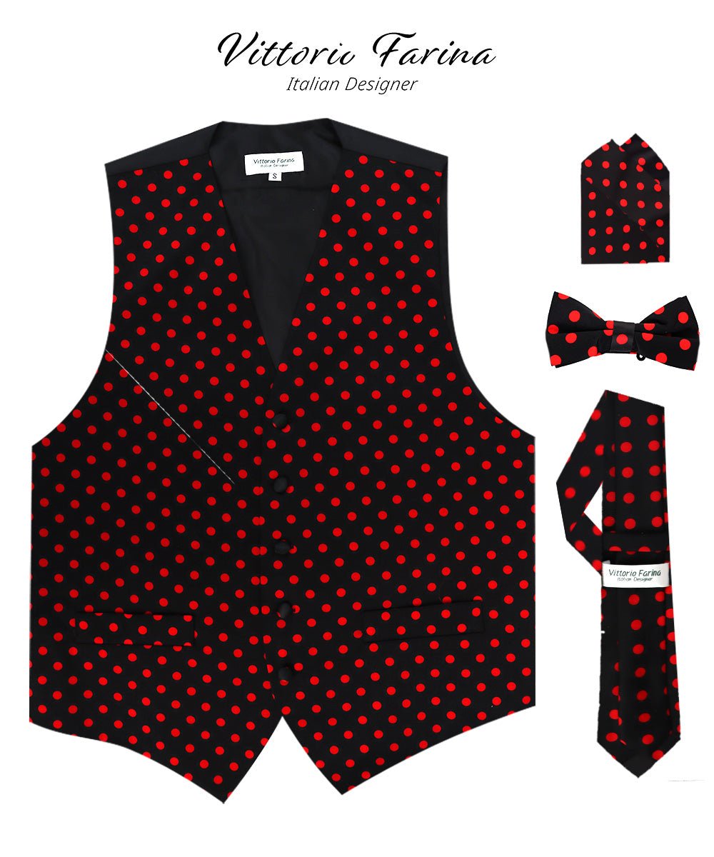 Polka Dot Vest Set