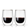 Double-Walled Wine Glasses