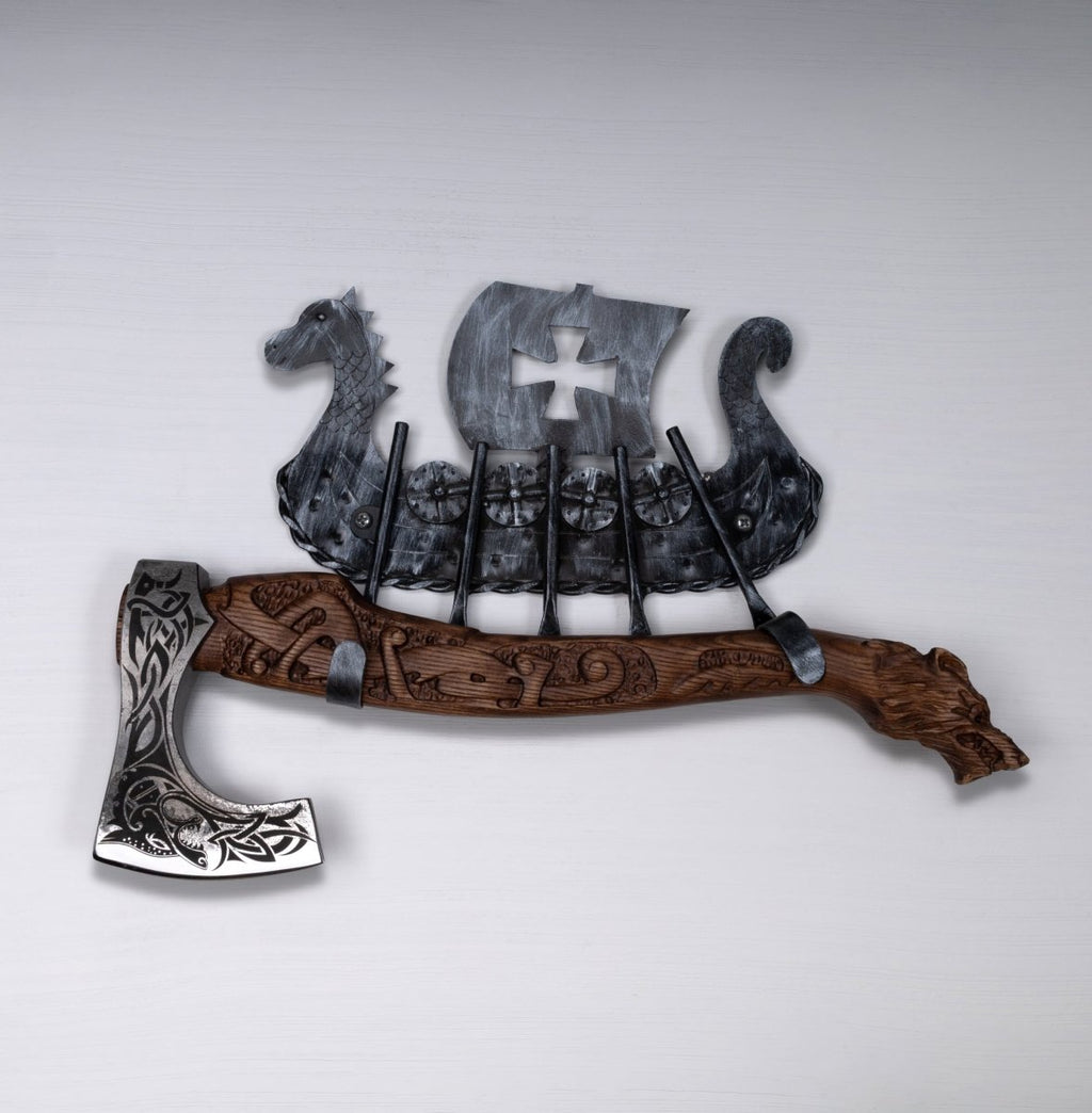 Viking axe handmade Ulfhednar Warriors