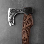 Viking axe handmade Ulfhednar Warriors
