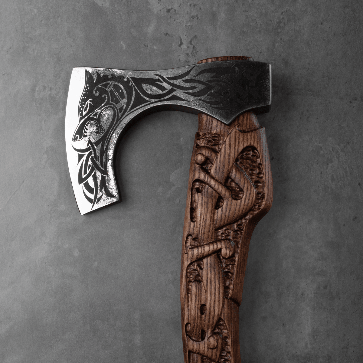 Viking axe handmade Ulfhednar Warriors