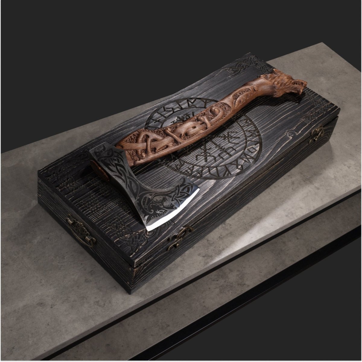 Viking axe handmade Ulfhednar Warriors
