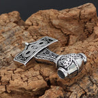 Vikings Thor Mjolnir Stainless Steel Necklace