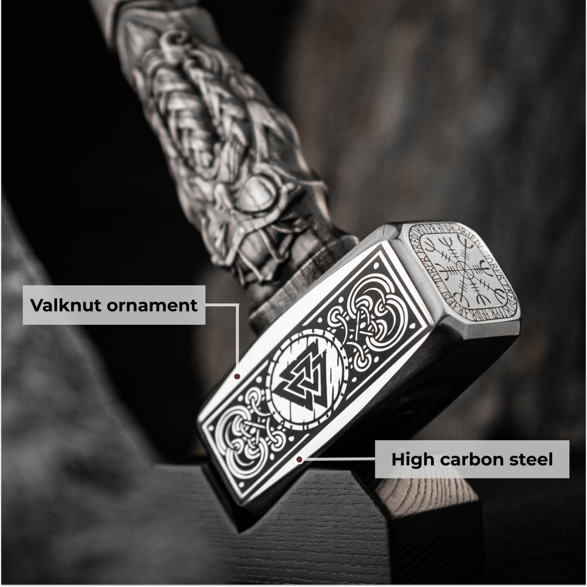 Viking unique hammer "Goibniu"