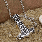 Vikings Thor's Hammer Pendant Necklace